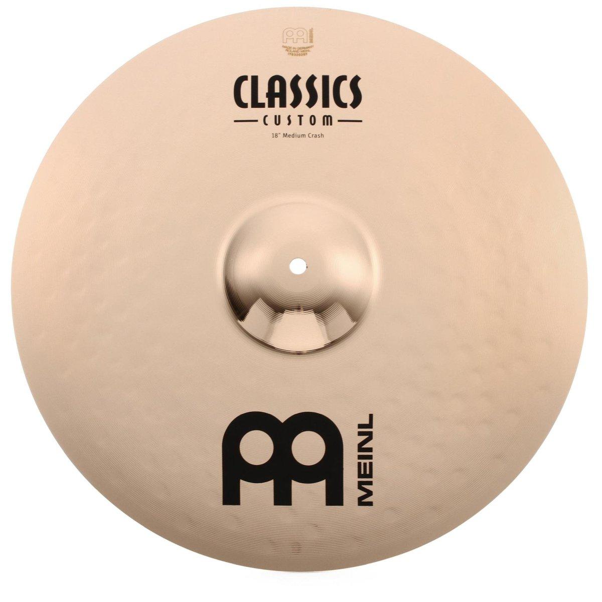 MEINL CC18MC-B 18" Classics Custom Medium Crash