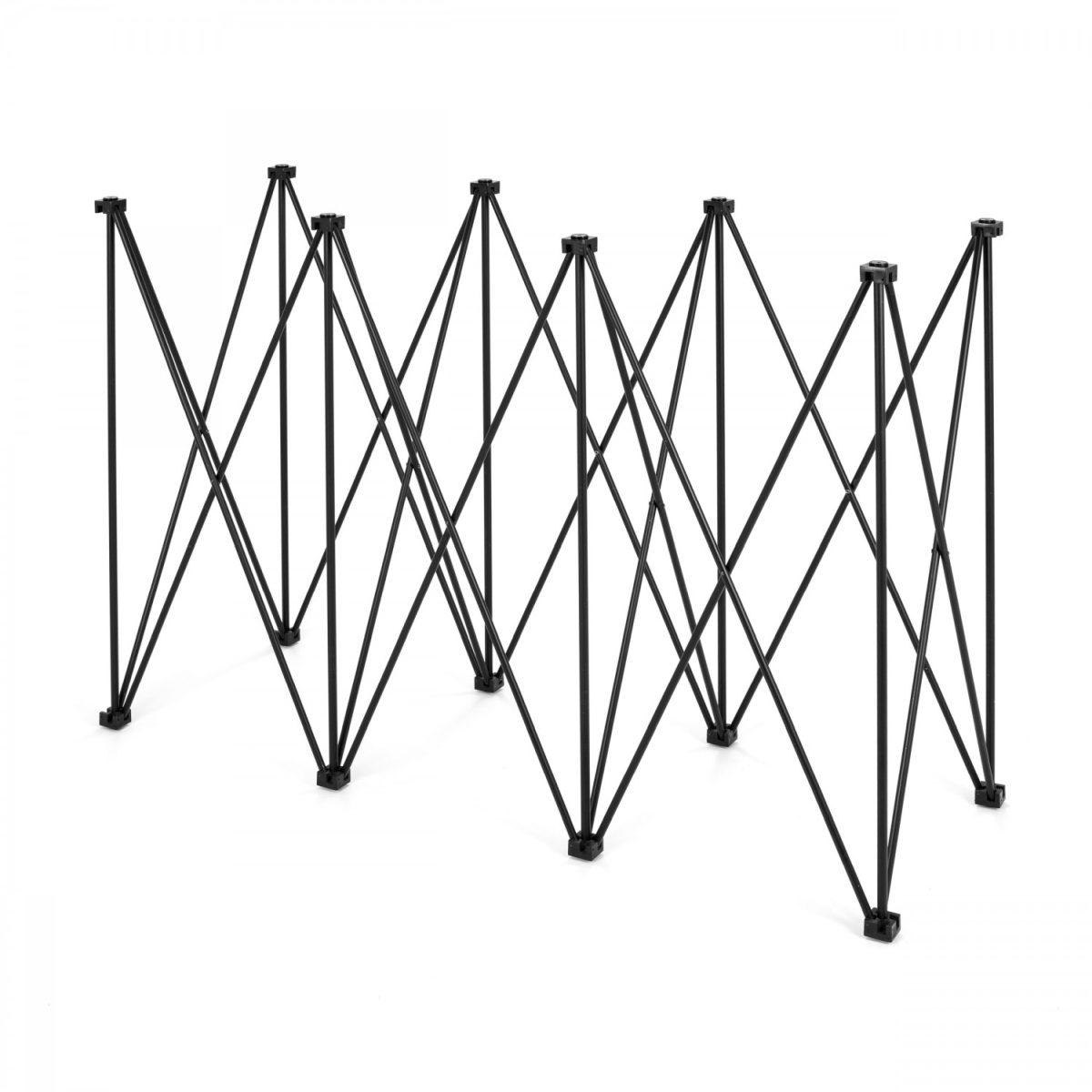 Amabilia palchetto nero 50x142 h90 con pedana inclusa