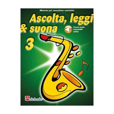 Ascolta,leggi e suona v.3 + cd per sax alto oldenkamp