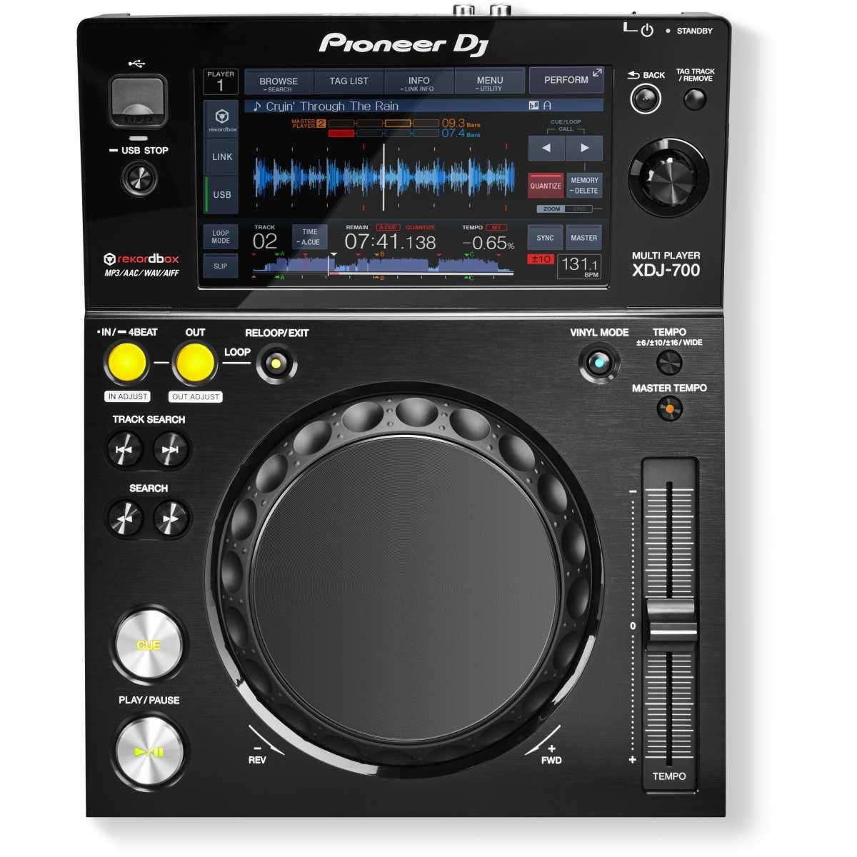 Pioneer xdj-700 lettore dj multimediale touch screeen