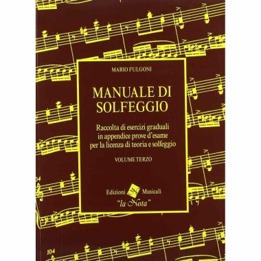 Manuale di solfeggio vol.3 fulgoni