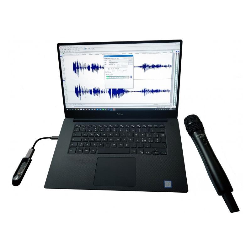 Proel u24b microfono ad archetto wireless