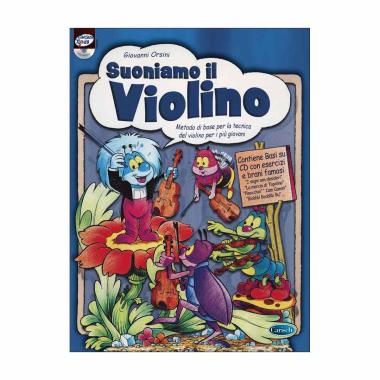 Suoniamo il violino + cd orsini giovanni