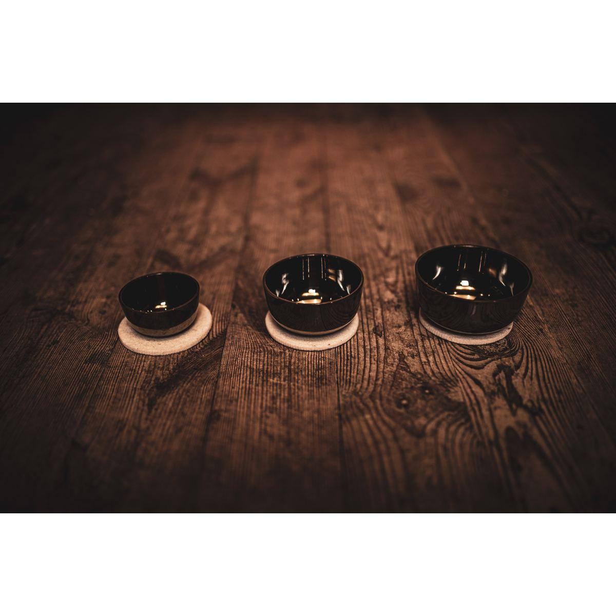 Sonic energy sbz1 set di 3 campane tibetane zen