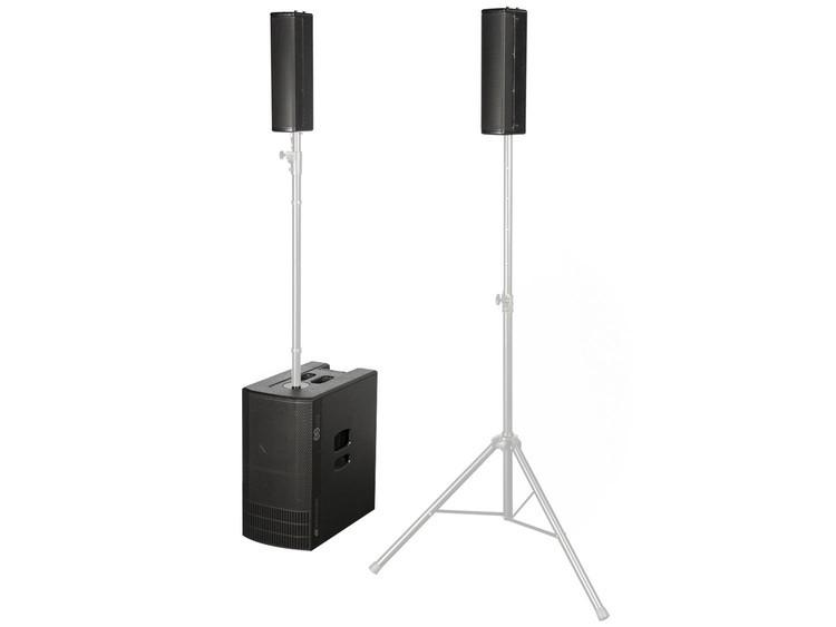 DB TECHNOLOGIES ES1203 SISTEMA AUDIO STEREO BLUETOOTH CON 2 SATELLITI / SUBWOOFER TRI-AMPLIFICATO 2400W<br />