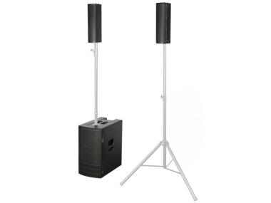 DB TECHNOLOGIES ES1203 SISTEMA AUDIO STEREO BLUETOOTH CON 2 SATELLITI / SUBWOOFER TRI-AMPLIFICATO 2400W<br />