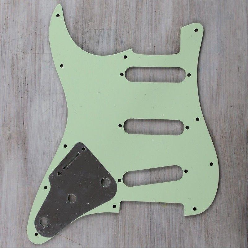 Pg03k battipenna stratocaster standard mint green 3 strati