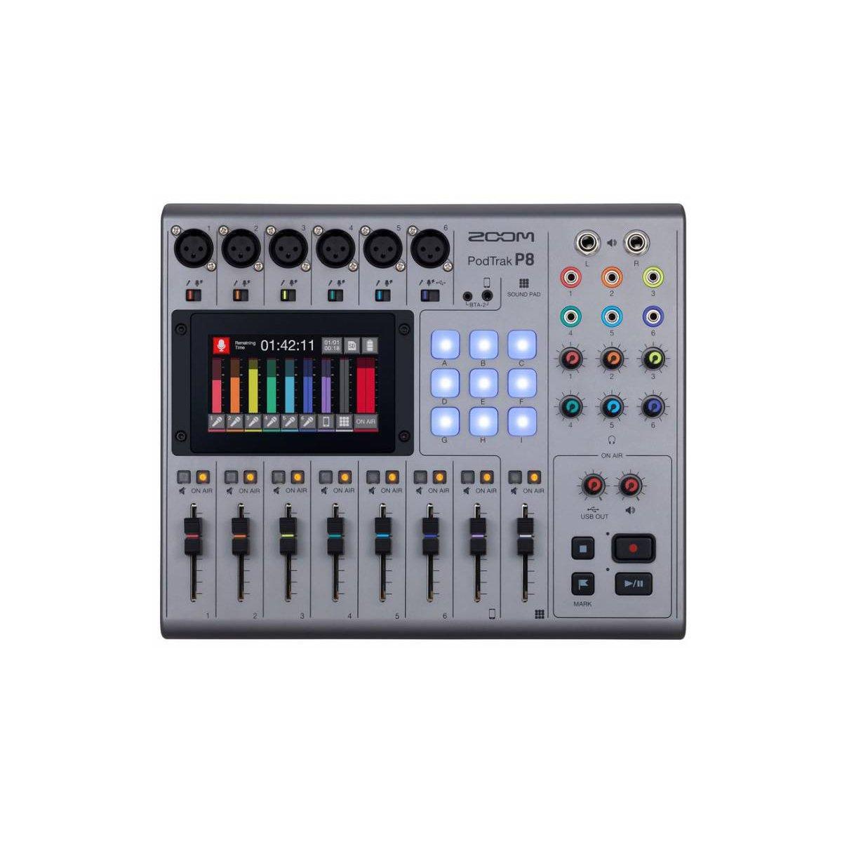 ZOOM P8 - Mixer/Registratore podcast portatile