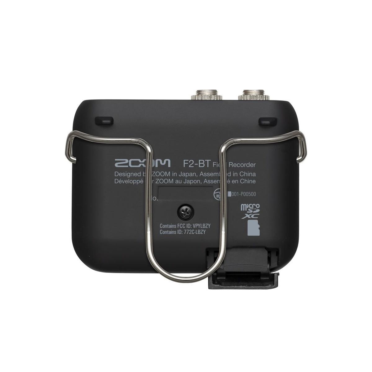 ZOOM F2-BT - field recorder Bluetooth + Microfono lavalier nero