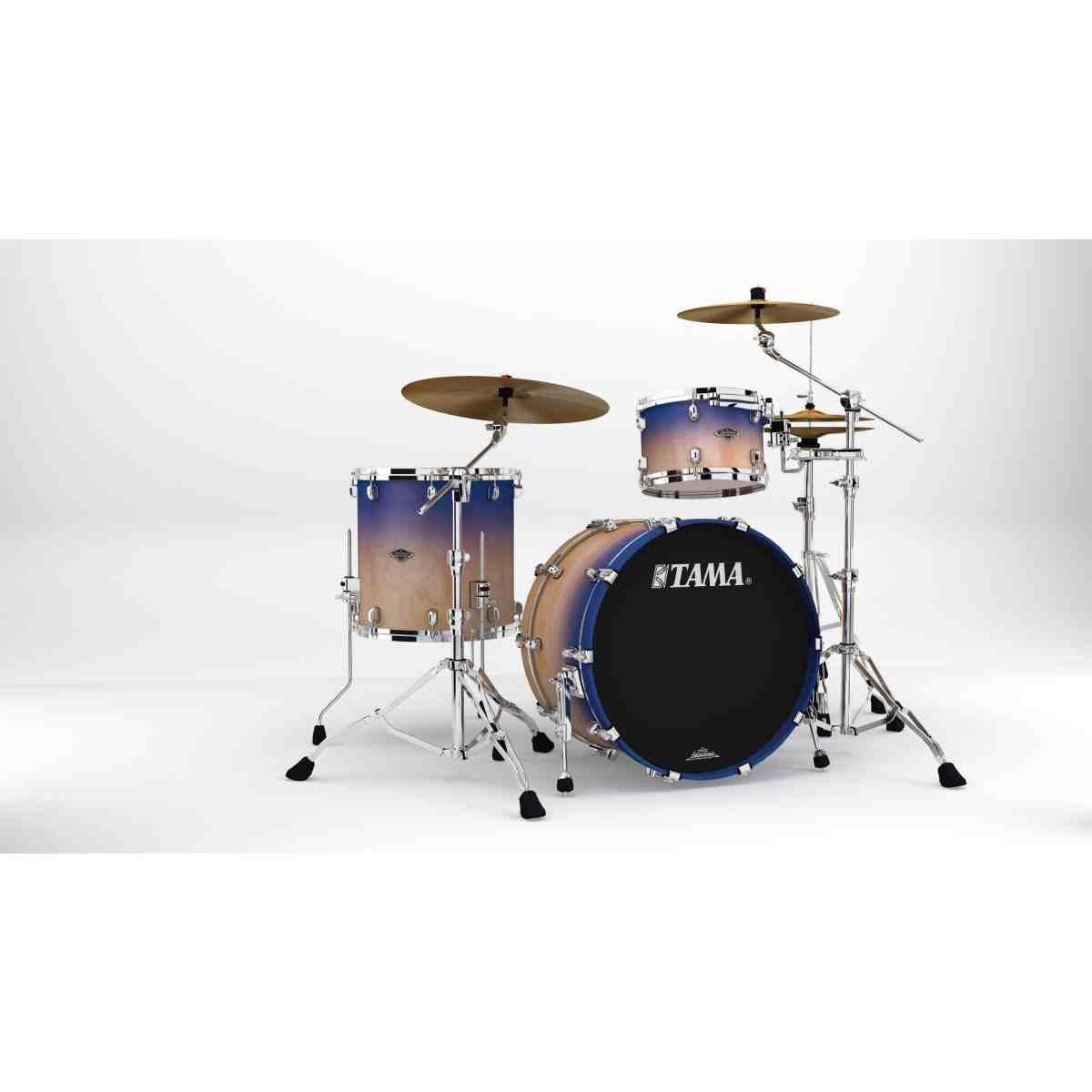 TAMA WBS32RZS-SAF Starclassic Walnut/Birch 3-pezzi shell pack cassa 22 SATIN PURPLE ATMOSPHERE FADE
