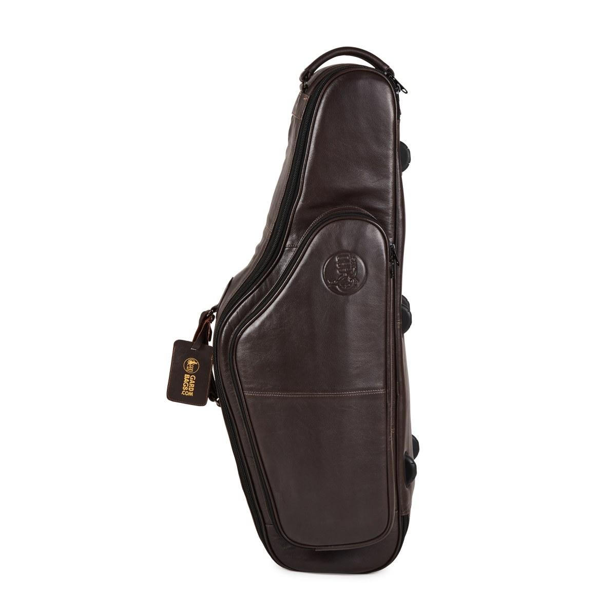 Gard 105c-mldb compact in pelle marrone per sax tenore