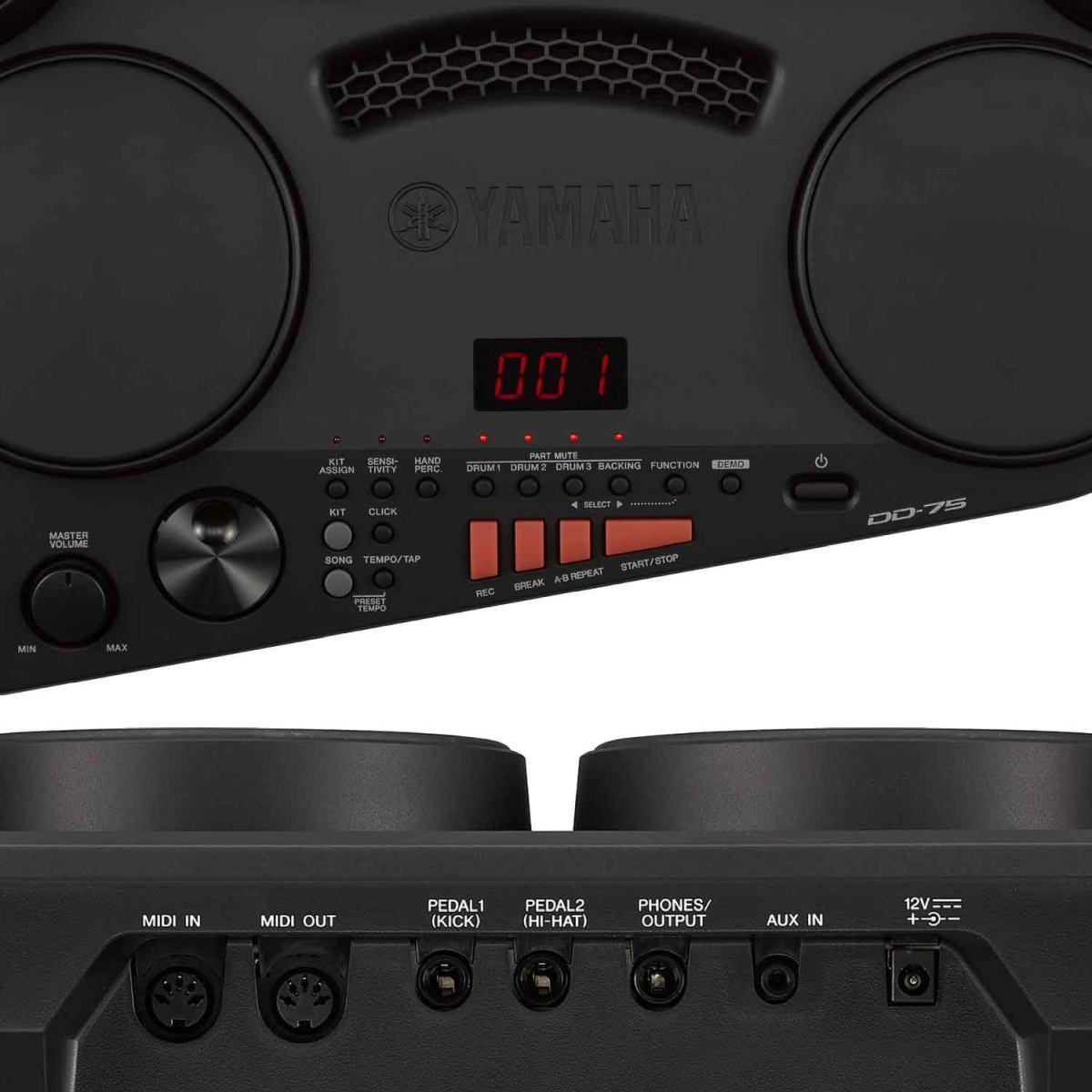 Yamaha dd75 batteria elettronica 8 touch pad