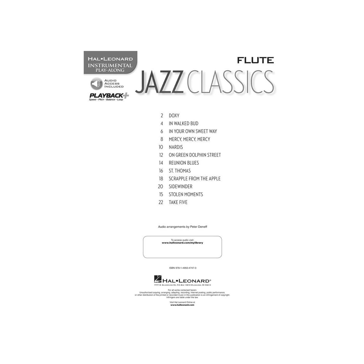 Jazz classics per flauto traverso