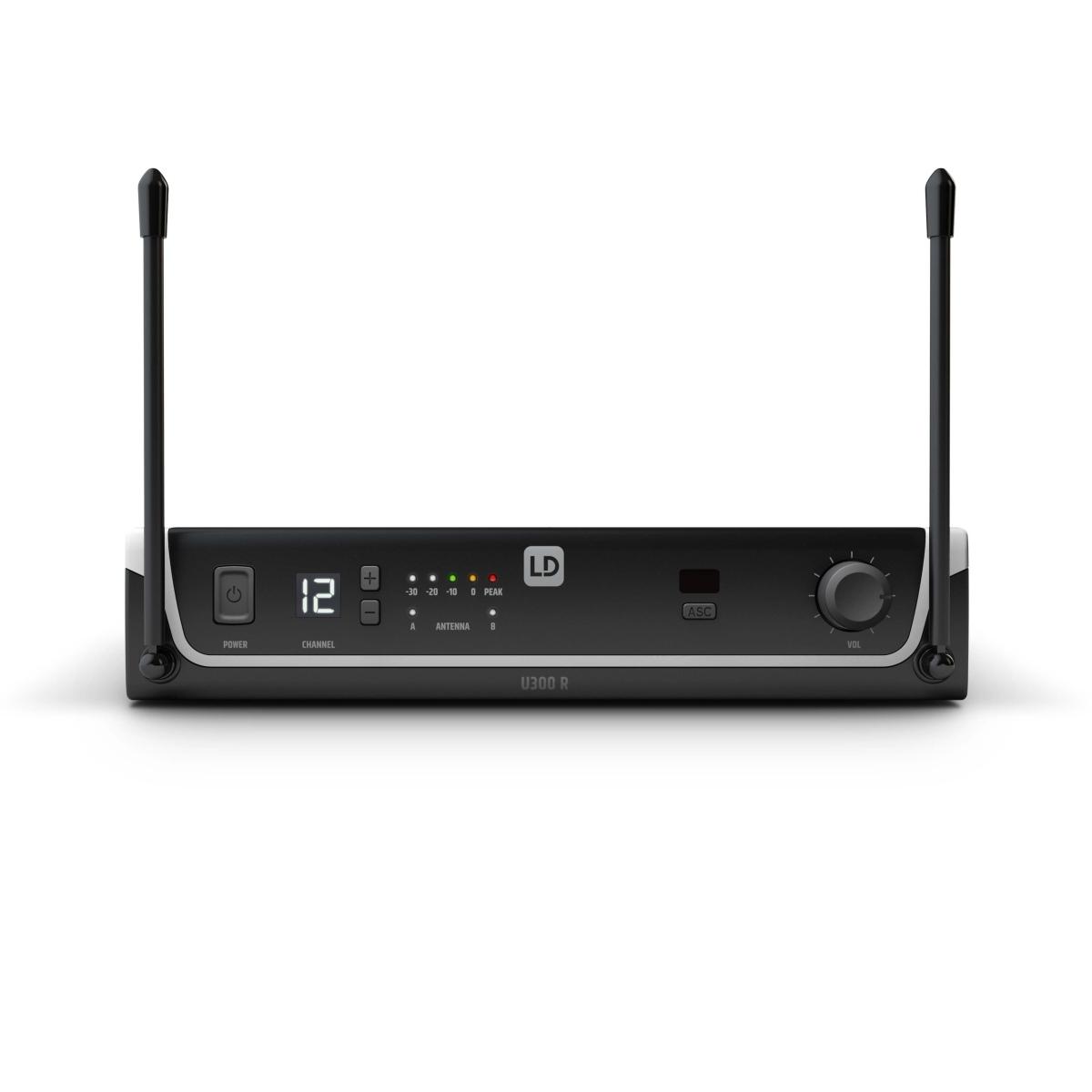 LD SYSTEMS U306 BPL - Sistema per Radiomicrofono con Bodypack e Microfono Lavalier -655 - 679 MHz