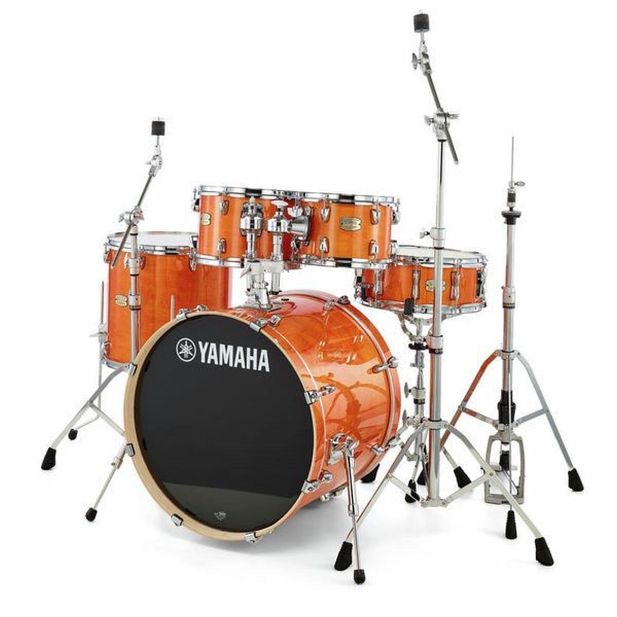 Yamaha stage custom standard 22 honey amber + hardware hw780