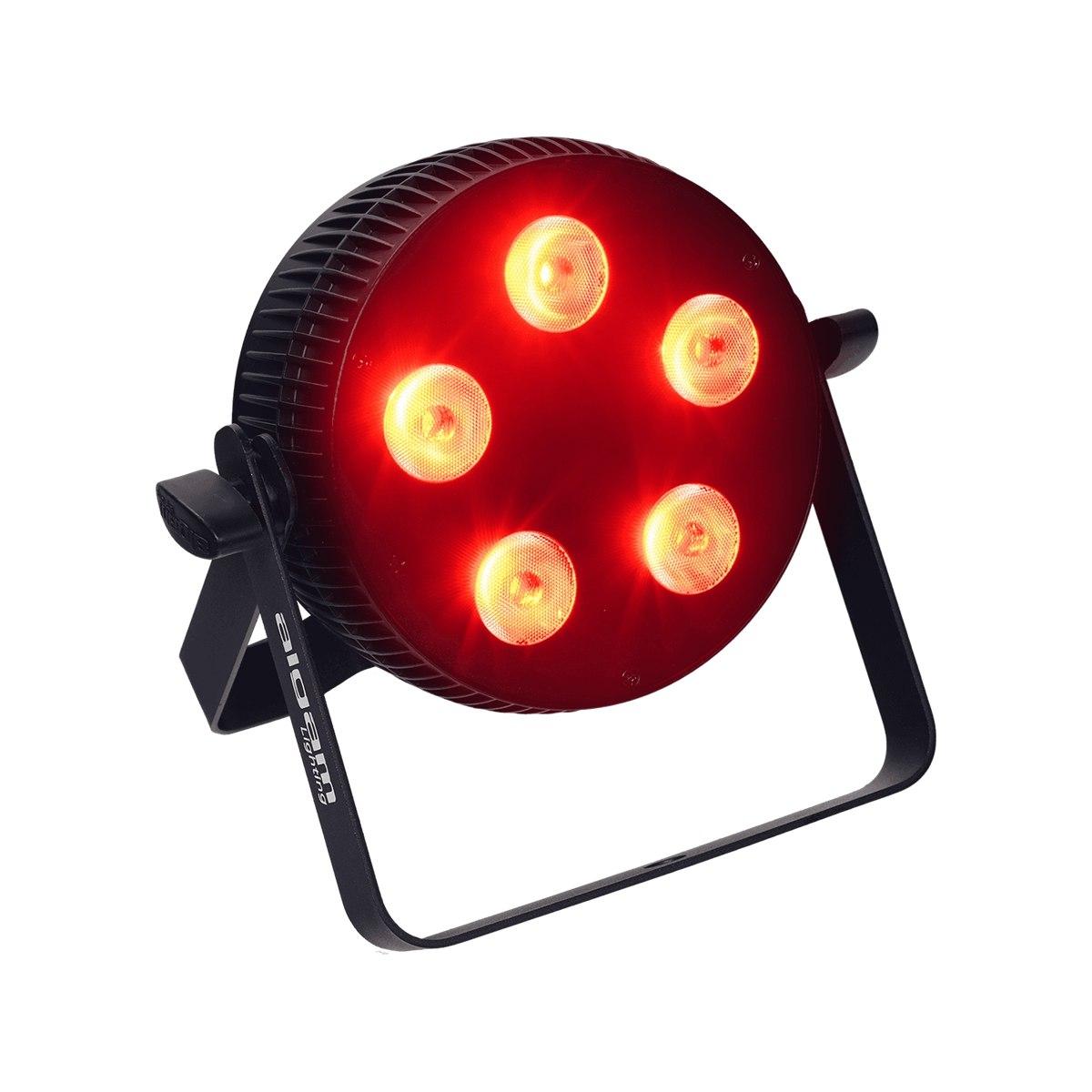 ALGAM LIGHTING SLIMPAR-510-HEX Proiettore Par LED 5 x 10W RGBWAU