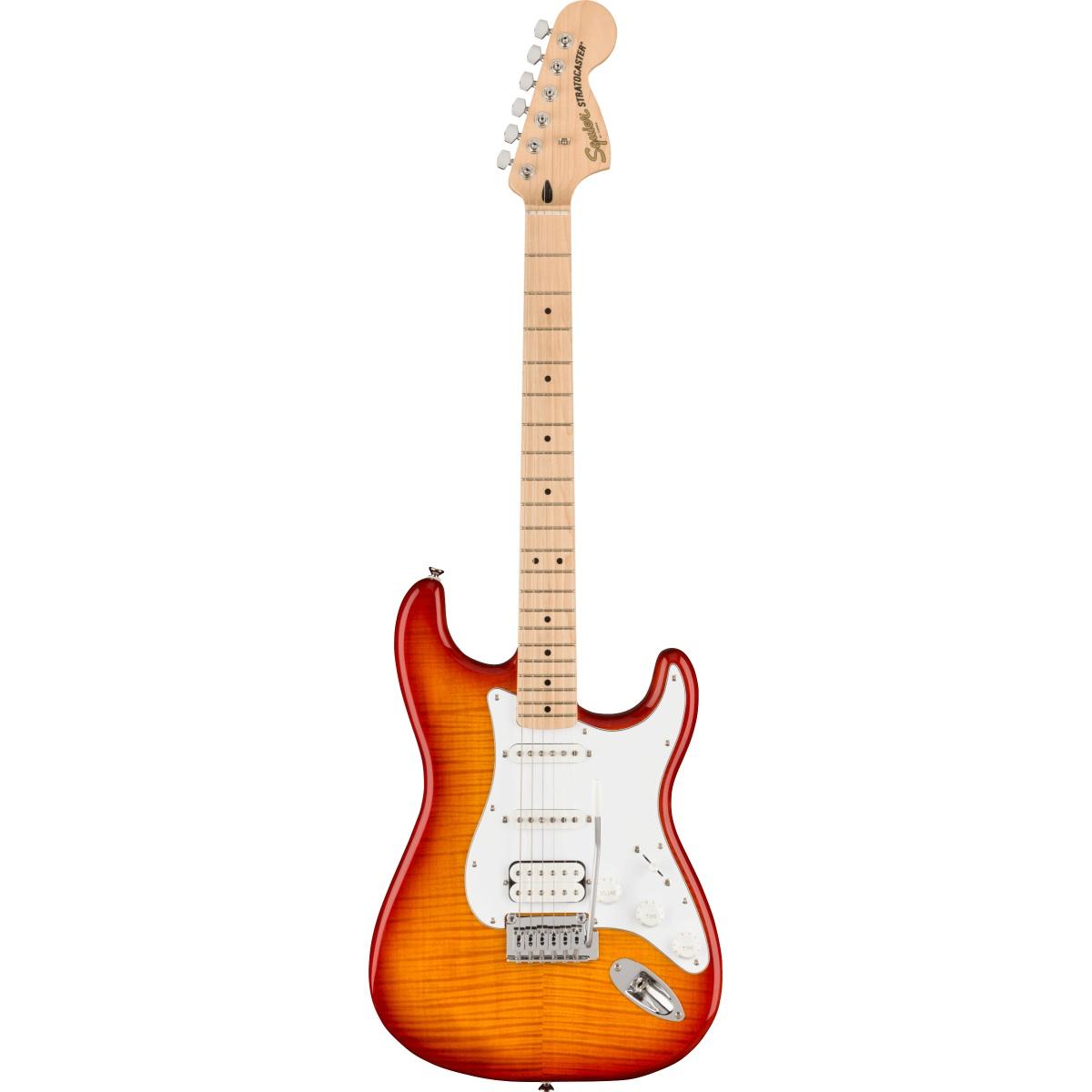 Fender affinity stratocaster fmt mn wpg sienna sunburst chitarra elettrica