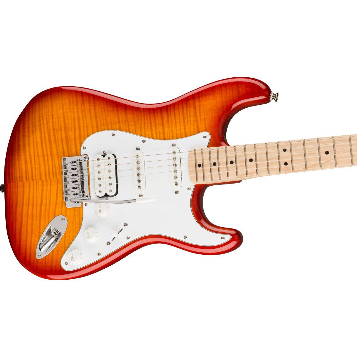 Fender affinity stratocaster fmt mn wpg sienna sunburst chitarra elettrica