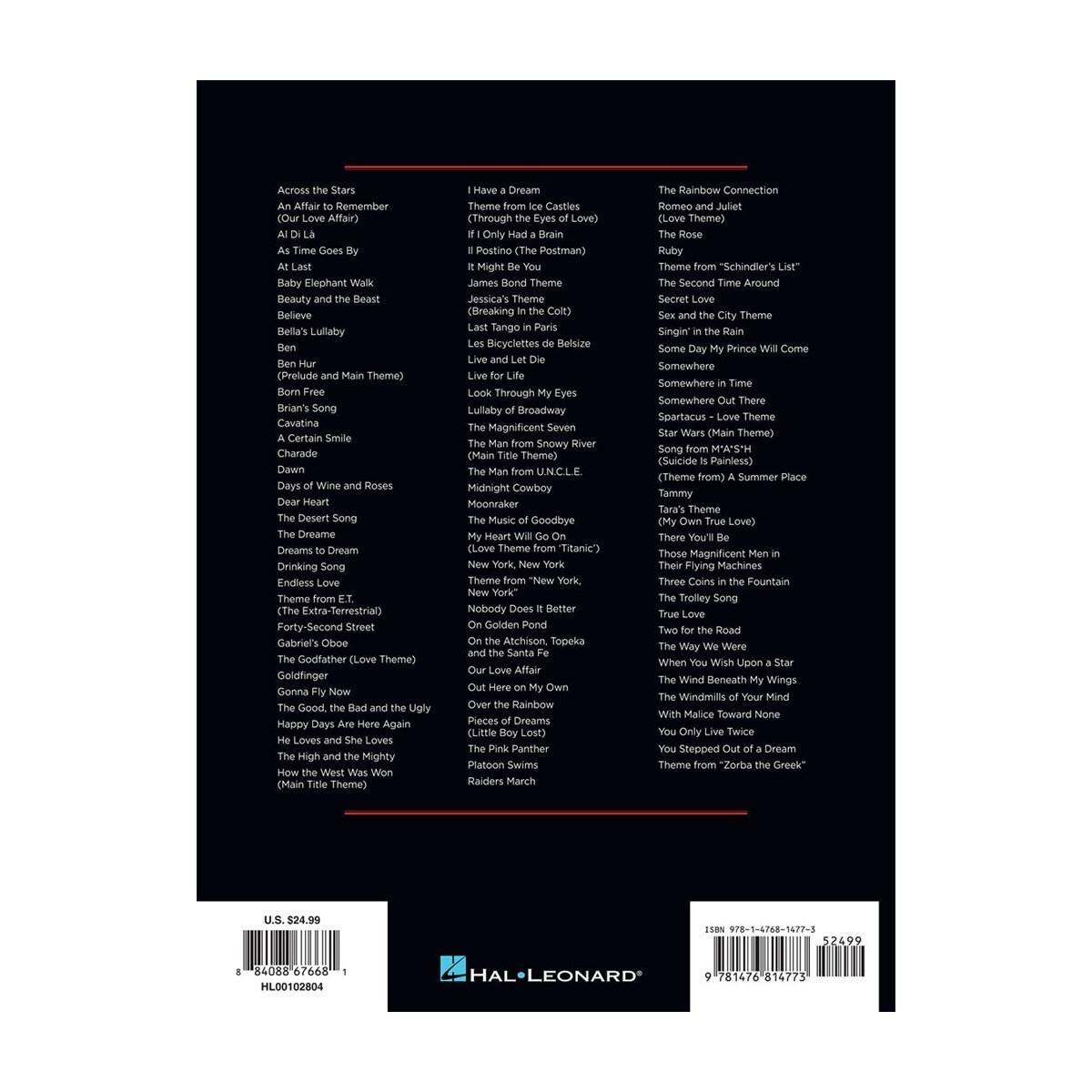 100 movie songs for piano