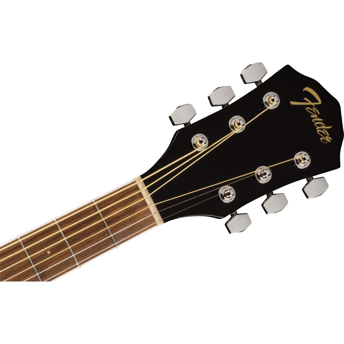Fender fa135ce concert v2 black chitarra acustica elettrificata