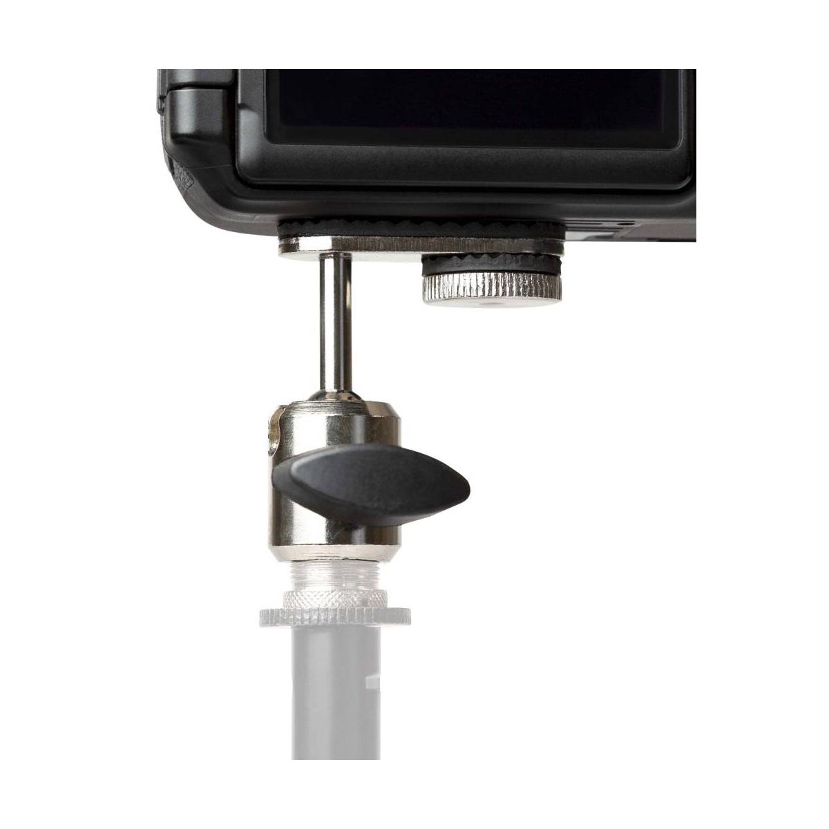 Proel ap114 adattatore cromato da 5/8 a 1/4 per videocamera