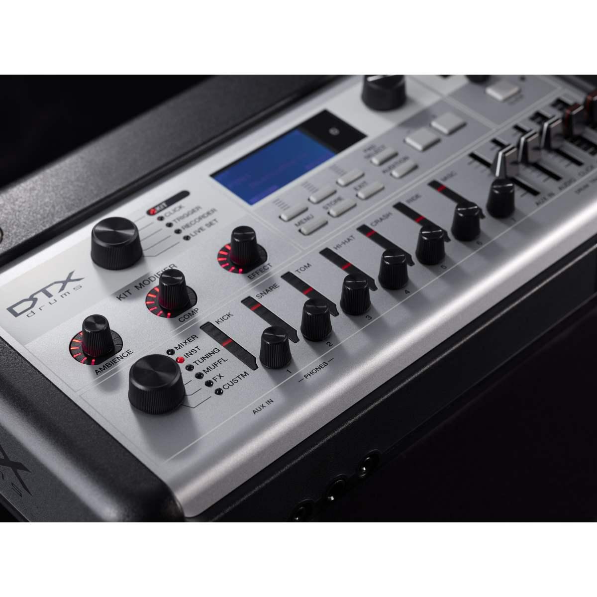Yamaha dtx10k-xrw batteria elettronica pad silicone - real wood