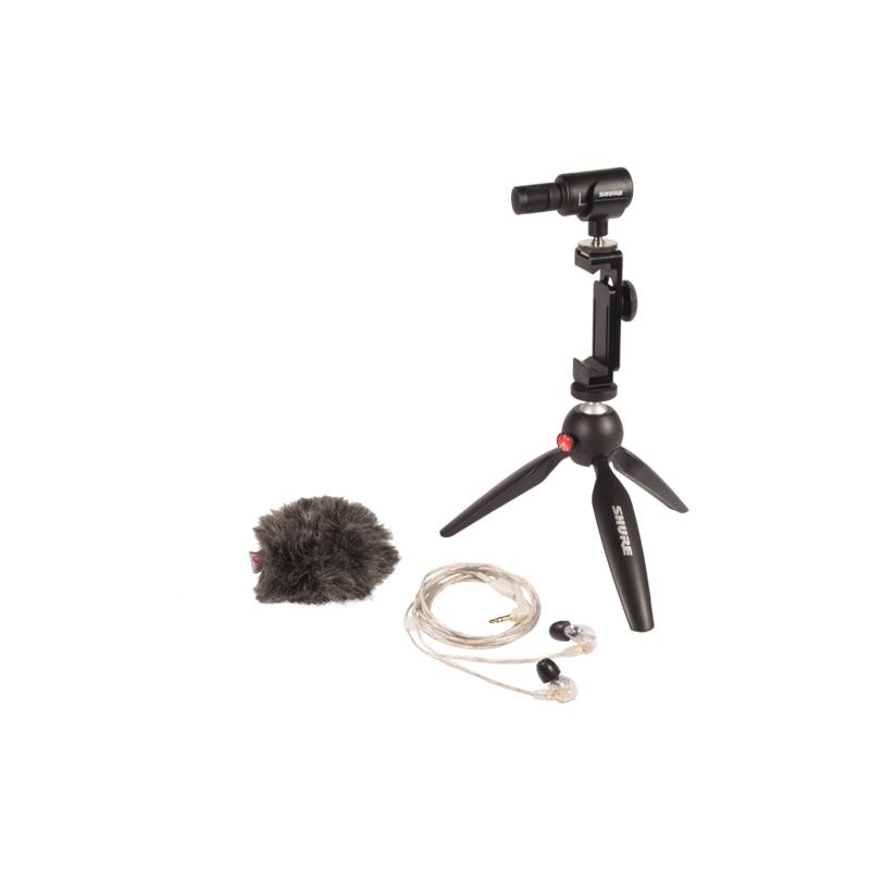 SHURE MV88-215CL-BNDL Kit mic MV88 e auricolari SE215-CL