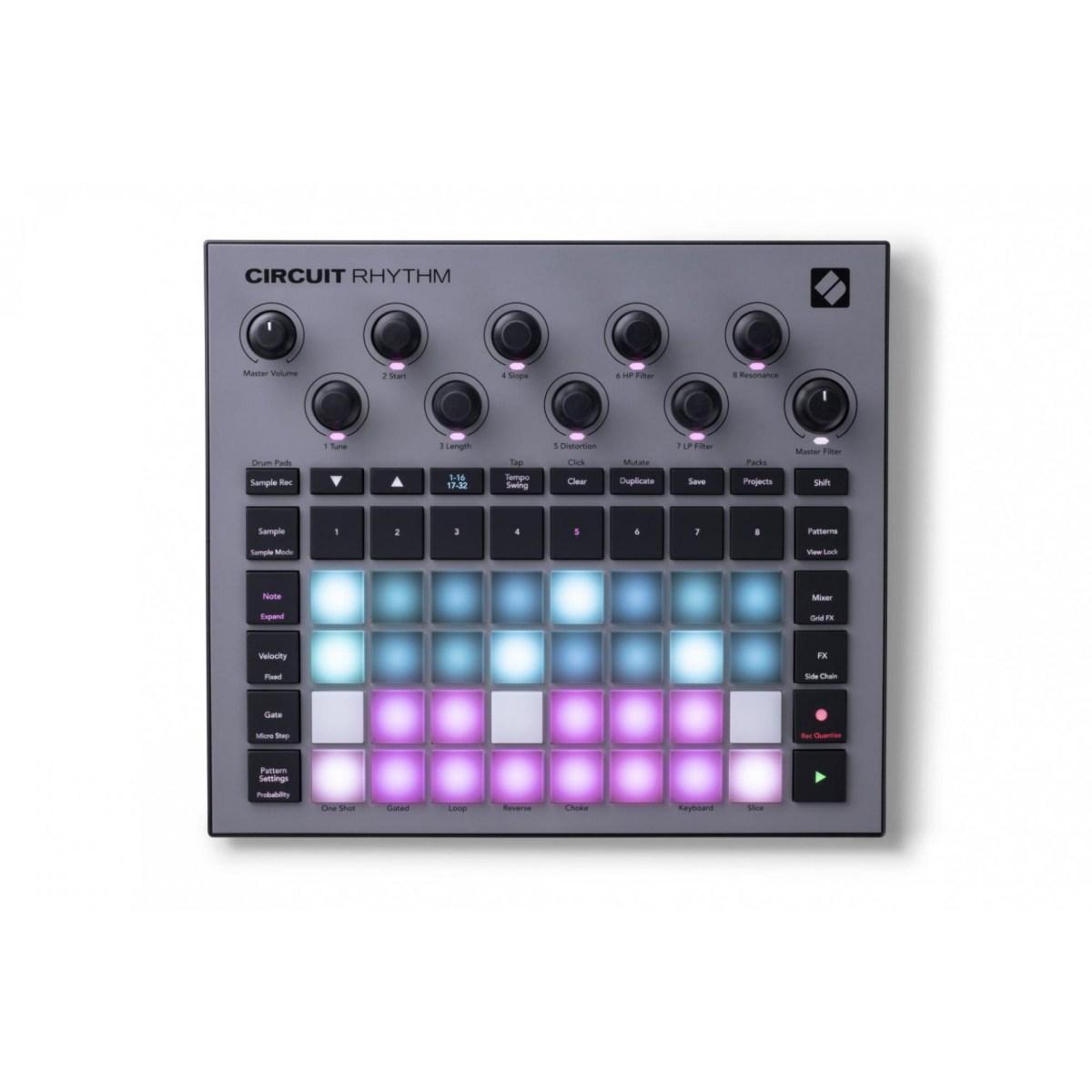 NOVATION Circuit Rhythm CAMPIONATORE PER PARTI RITMICHE