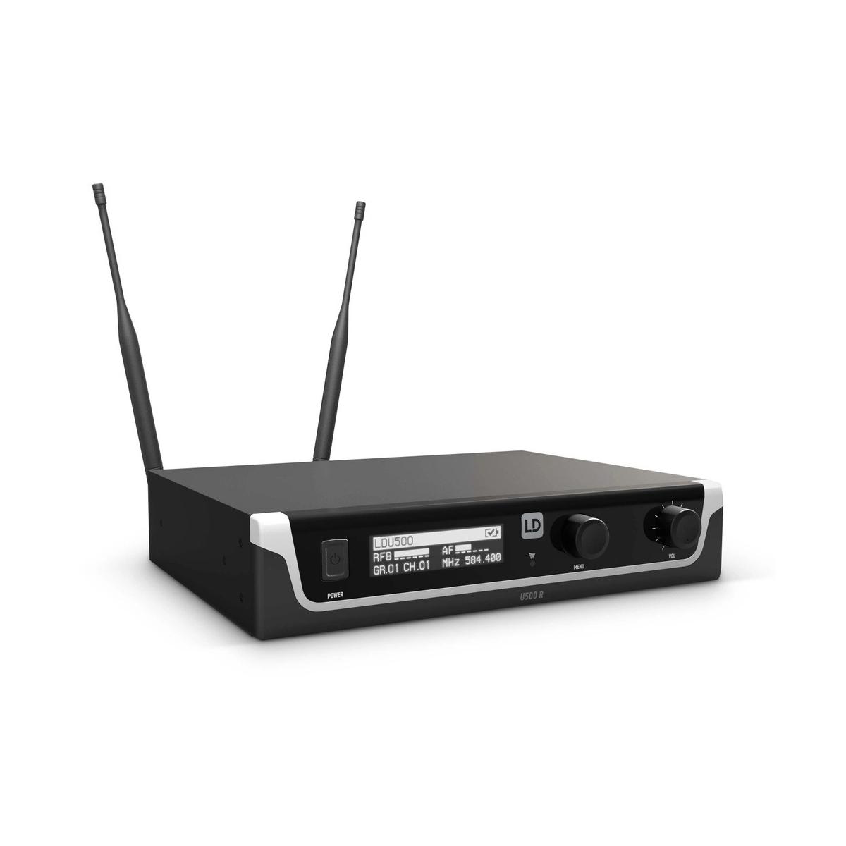 LD SYSTEMS U506 BPL - Sistema per Radiomicrofono con Bodypack e Microfono Lavalier - 655 - 679 MHz.