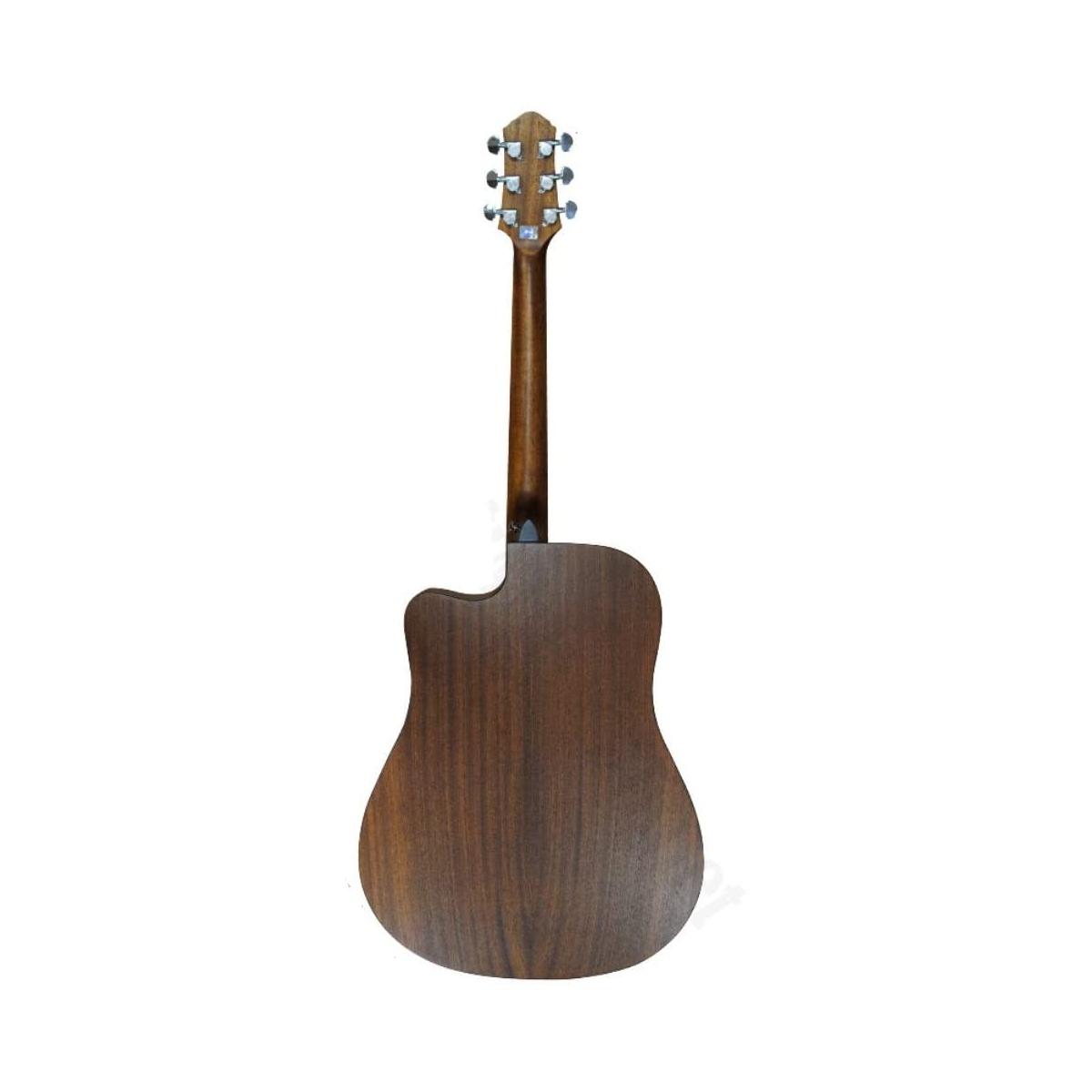 Crafter hd100ce open pore natural chitarra acustica elettrificata