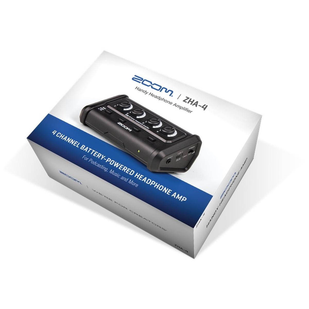 ZOOM ZHA-4 - Amplificatore per cuffia 4 canali