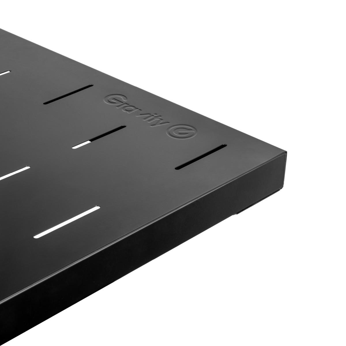 GRAVITY KSX 2 RD - Set con supporto per tastiera X-Form doppio e scrivania rapida