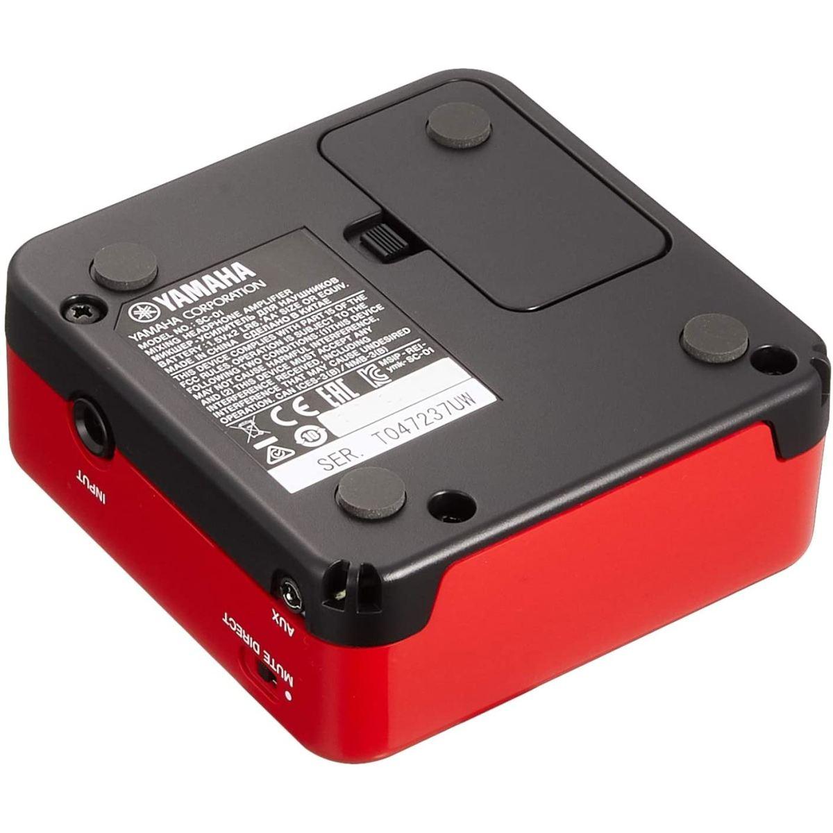 Yamaha sc01red amplificatore per cuffie / mixer per chitarra e basso