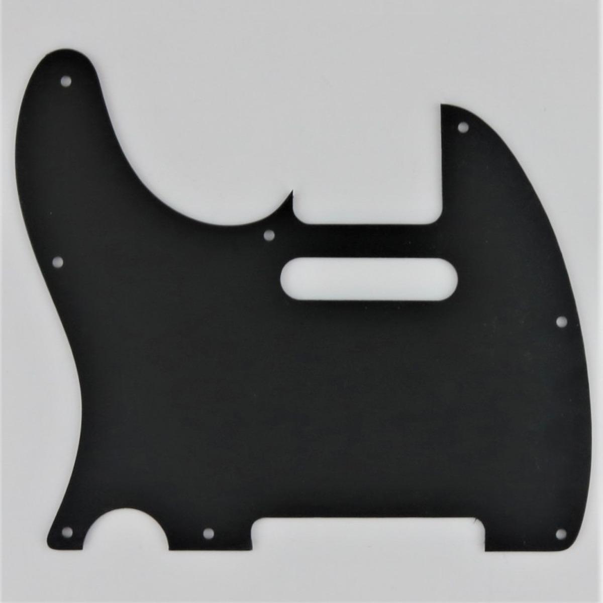 Pgt3b battipenna telecaster 8 viti nero 3 strati