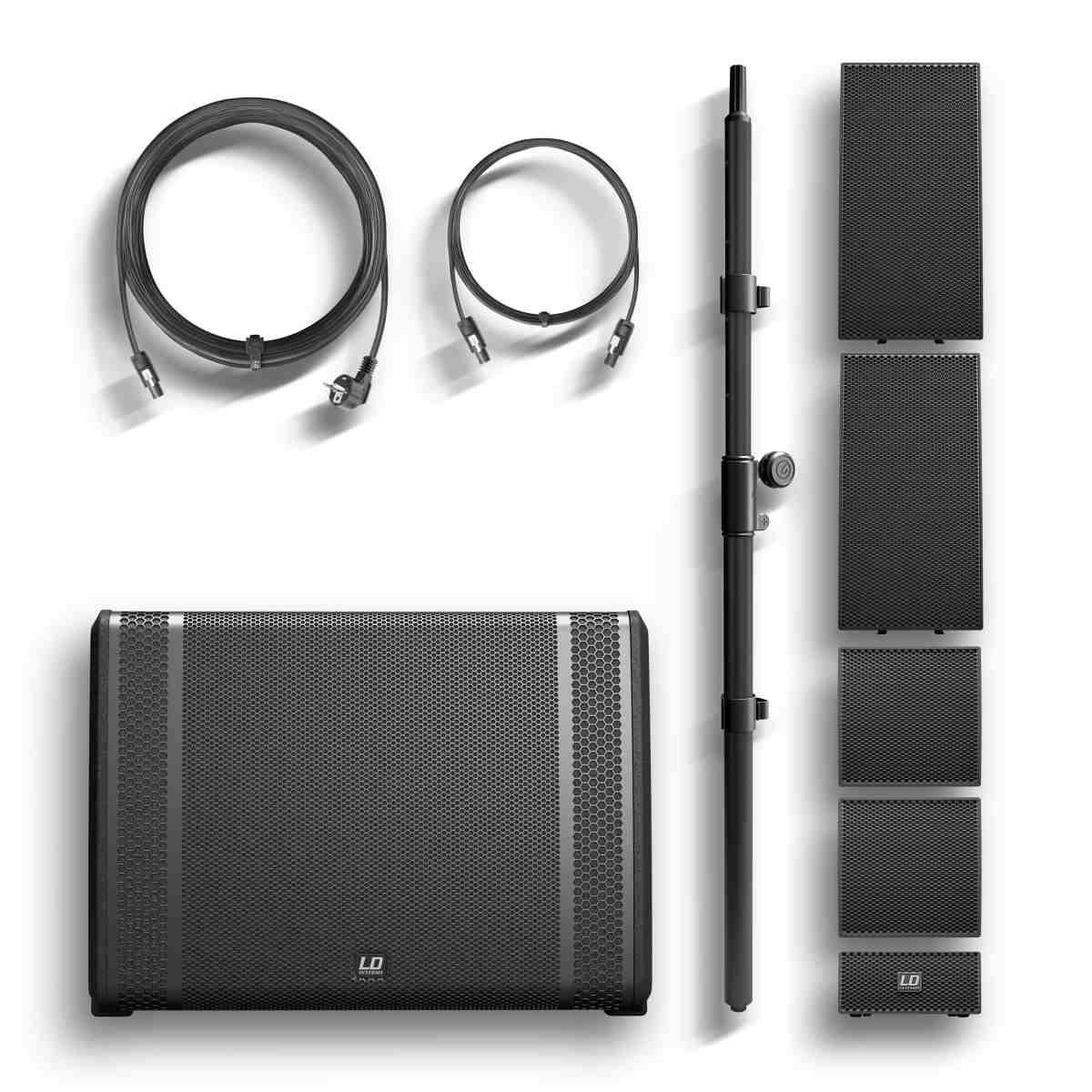 LD SYSTEMS CURV 500 TS - Sistema array da viaggio compatto