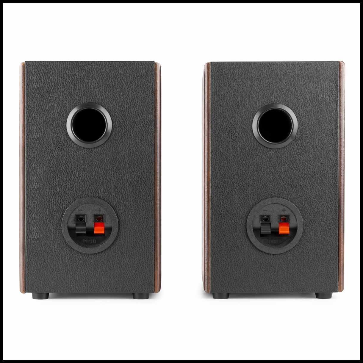 AUDIZIO RP330D Giradischi HQ con altoparlanti Legno scuro