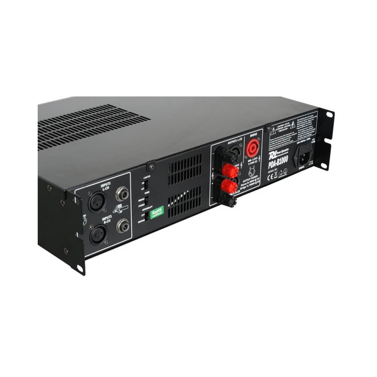 Power dynamics pda-b1000 amplificatore professionale