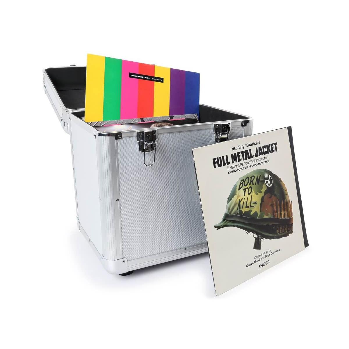 POWER DYNAMICS RC100 CUSTODIA PER DISCHI IN VINILE 12" SILVER