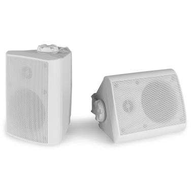 POWER DYNAMICS BGO40V SET DI ALTOPARLANTI DA INTERNO/ESTERNO 4" 100W BIANCO