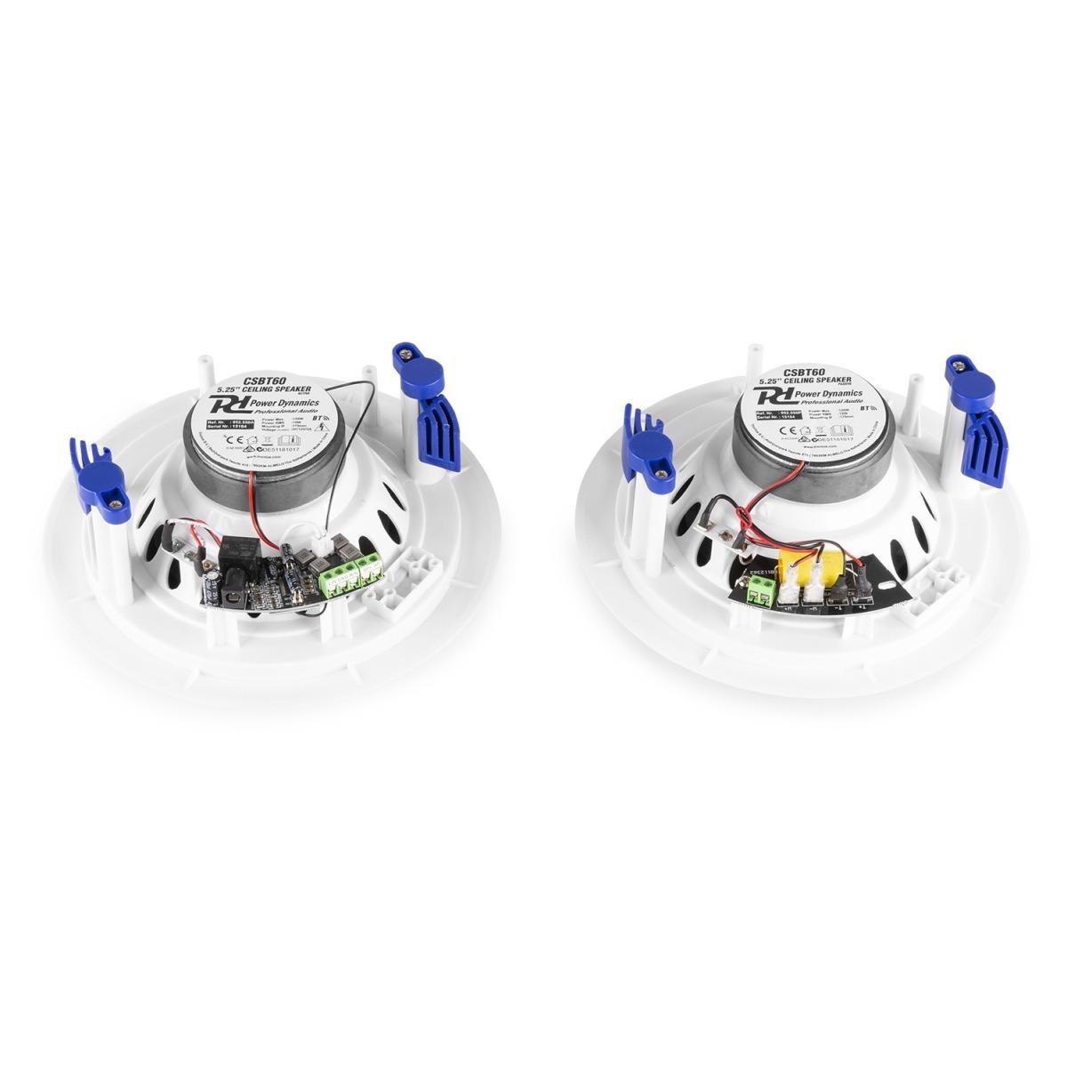 Power dynamics csbt60 set di 2 diffusori da soffitto bt 5,25