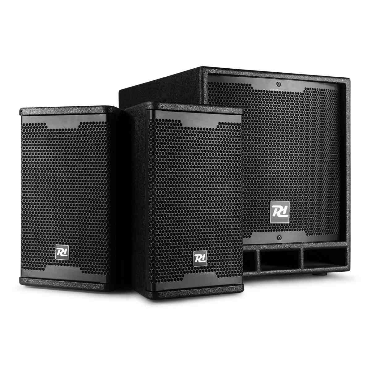 Power dynamics pd combo 1200 subwoofer 12 + 2x top 6,5.