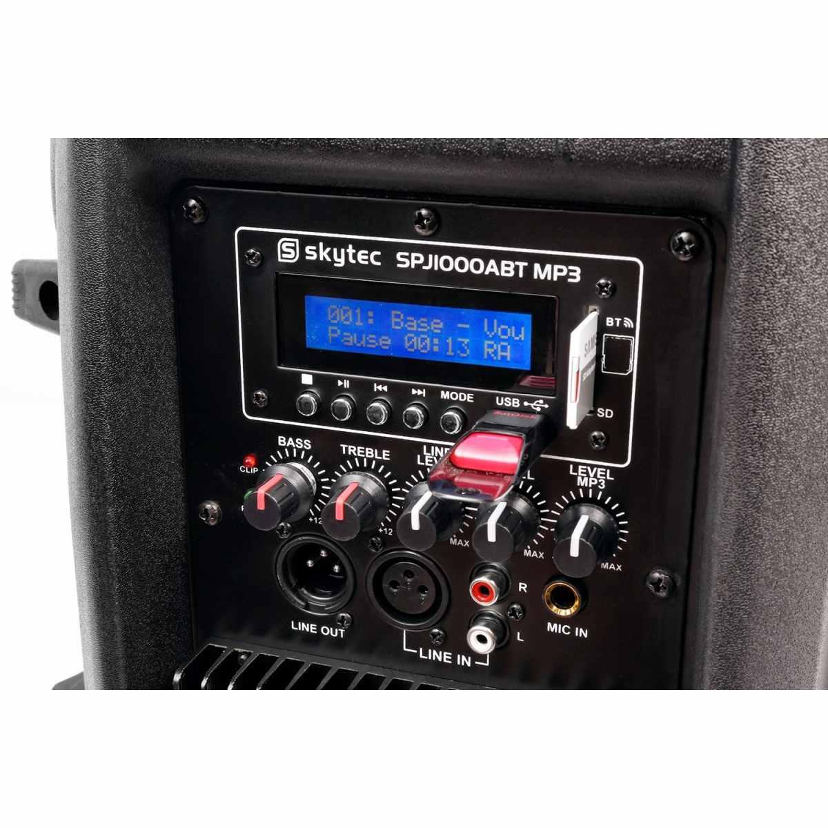 Vonyx spj-1000abt altoparlante attivo hi-end mp3 10'' 400w