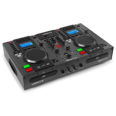 Vonyx cdj450 lettore/mixer cd/mp3/usb twin top con bt