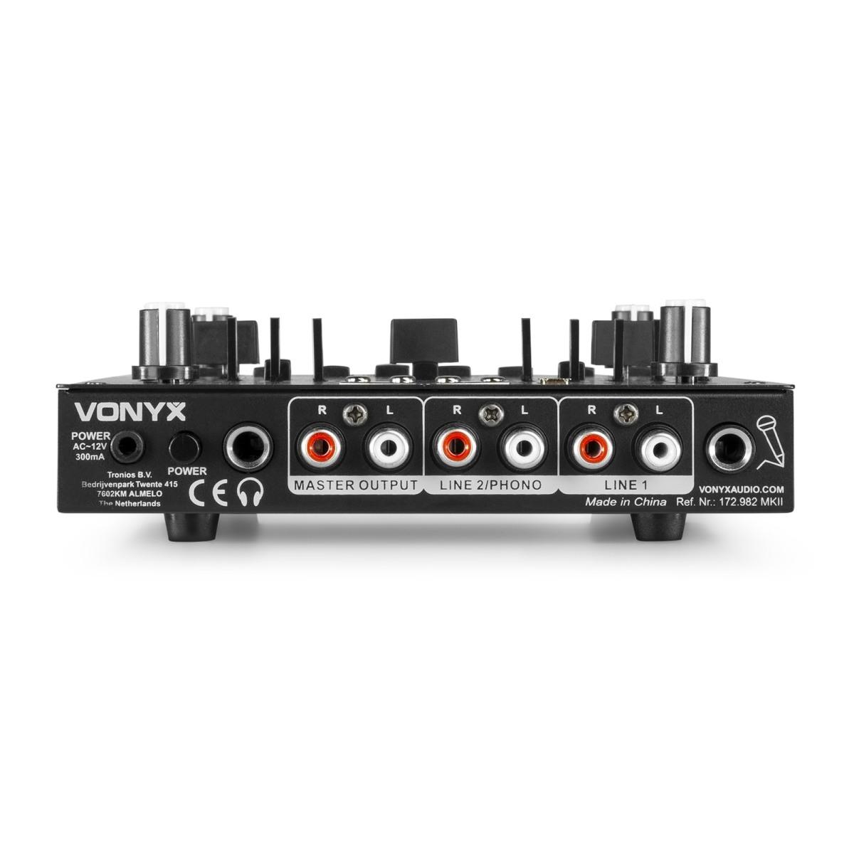 VONYX STM-2270 Mixer 4ch/eff/MP3/BT