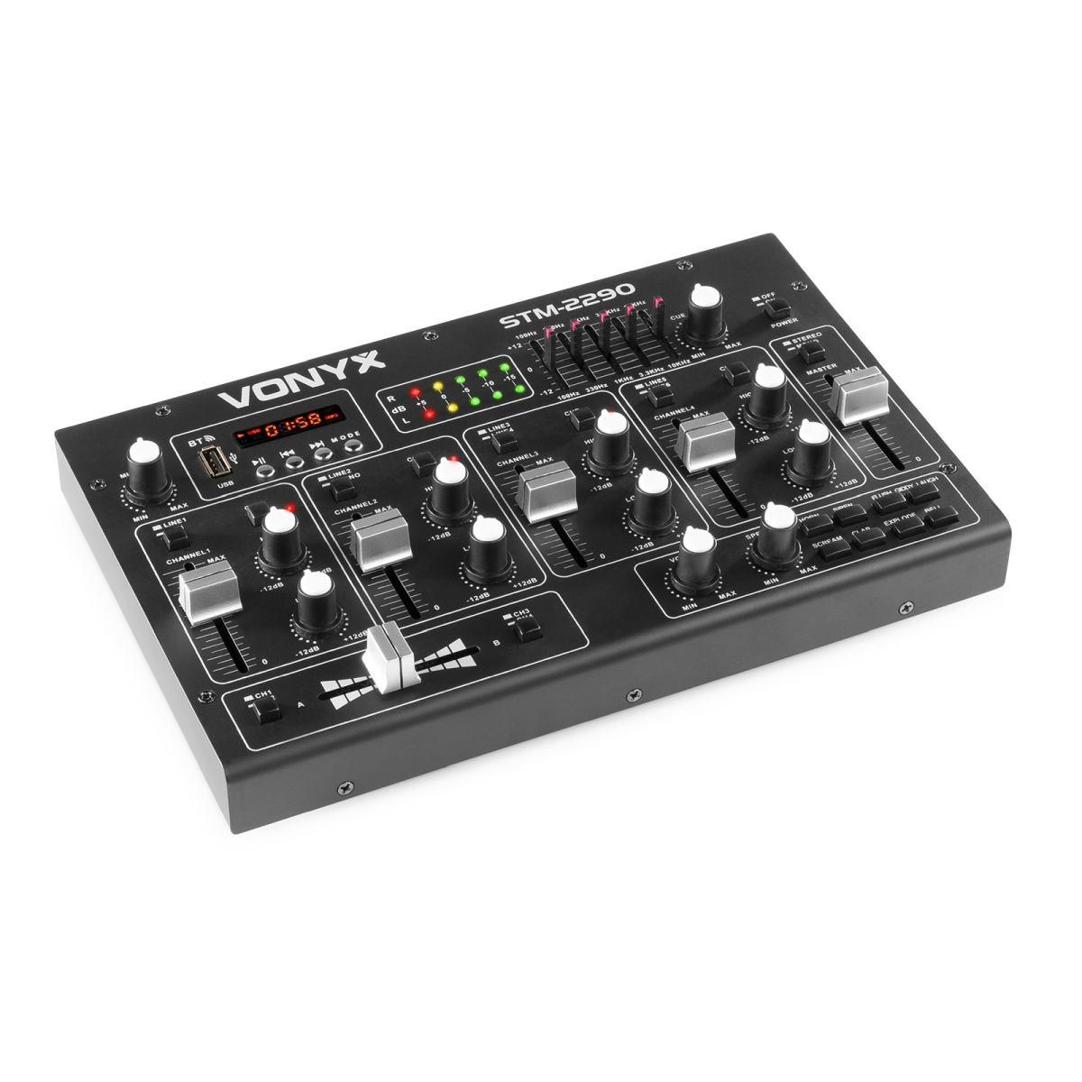 VONYX STM-2290 Mixer 6ch/eff/MP3/BT