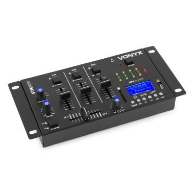 VONYX STM3030 Mixer 4ch, BT, MP3/Rec/LED