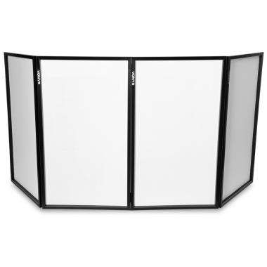Vonyx db2 schermo dj pieghevole db2 120 x 70 bianco