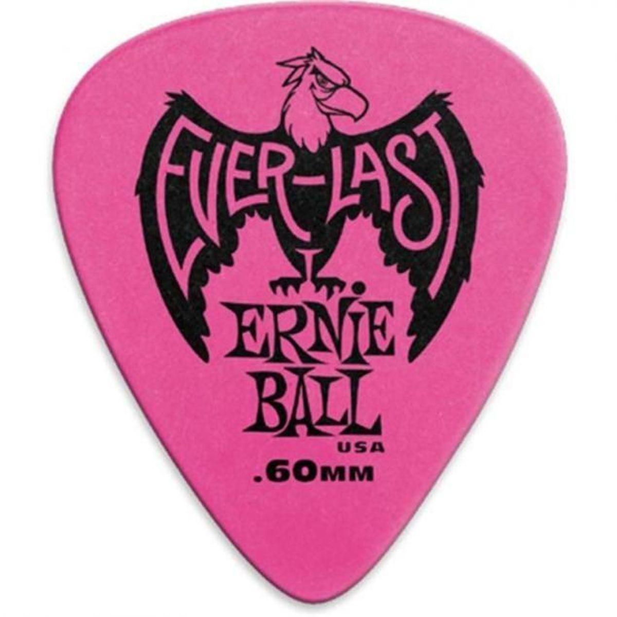ERNIE BALL 9179 EVERLAST ROSA PLETTRO 0.60mm
