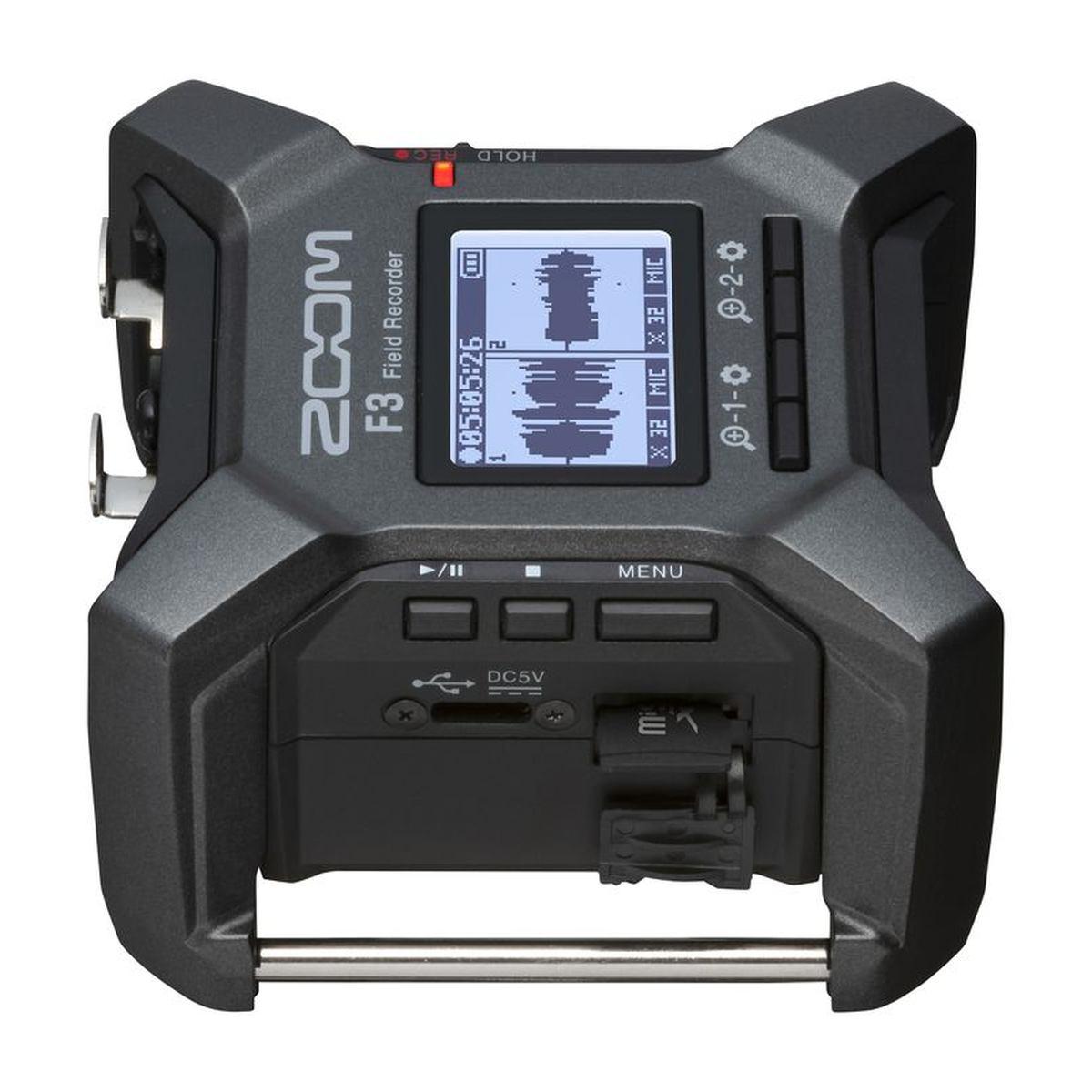 ZOOM F3 - field recorder a 2 tracce - 32bit