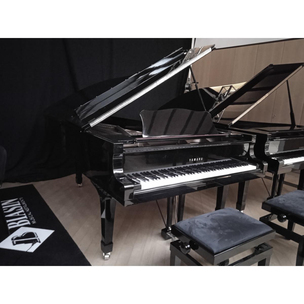 Yamaha c7 pianoforte a coda nero lucido sn 3400892
